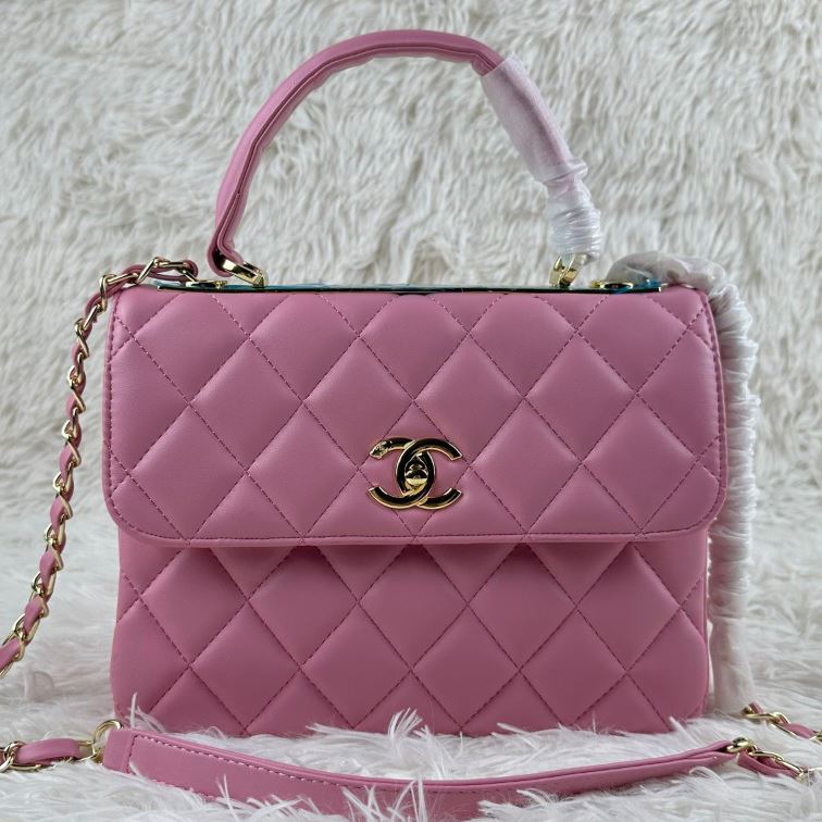 Ch**el top handle bags